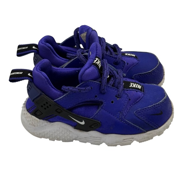 Nike Other - Kids Nike Air‎ Huarache Toddler Shoes Purple White Size 7C